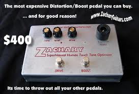 Expensive Boutique Pedal Ad