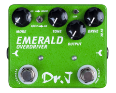 Dr. J D60 Emerald Overdrive(r) + Boost Pedal