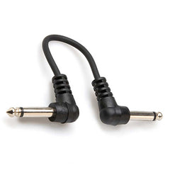 Hosa 6 Inch Molded Guitar Patch Cable